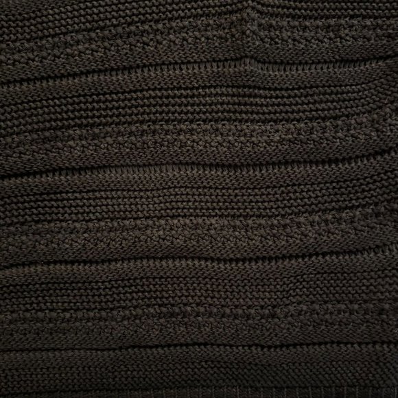 Joseph A NWT Sz XL Navy Boxy  3/4 Sleeves Crewneck Sweater - Picture 9 of 11